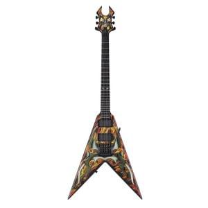 BC Rich Kerry King V2 KKVFG2 Flame Graphic Electric Guitar